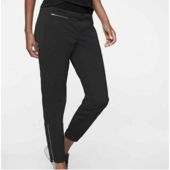 Athleta Black Mod Trekkie Crop Pants Ankle Zip Hiking Athletic v3. - Picture 6 of 12